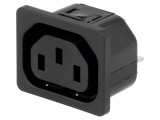 Conector Alimentare AC Soclu Mamă 10A 250V