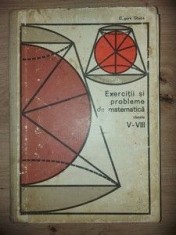 Exercitii si probleme de matematica clasele 5-8 Grigore Gheba