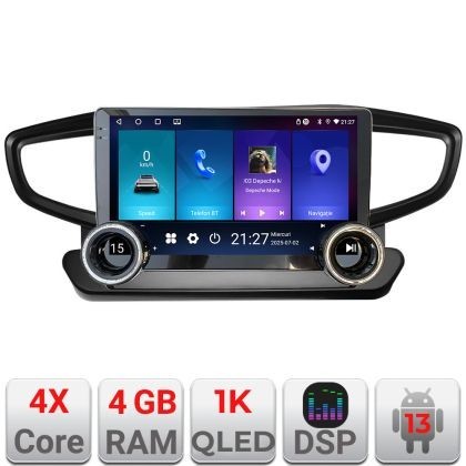 Navigatie Hyundai Ioniq 2016-2020 Edotec 4+64 10.5 inch Incell 1K android Wifi 5Ghz gps internet KIT-ioniq CarStore Technology