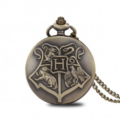 Ceas de buzunar,Harry -Potter Hogwarts School CS583, model Retro Vintage foto