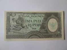 Indonezia 50 Rupiah 1964 UNC foto