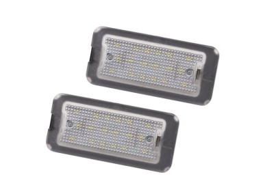 Set 2 buc lampa numar spate ABARTH 595/695, 07.2015-07.2024; FIAT 500 (312), 03.2007-08.2015; 500, 07.2015-, partea stanga, LED; TUNING, foto