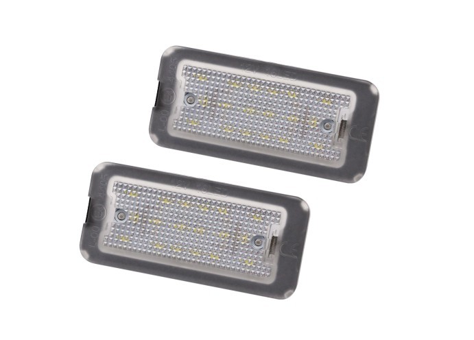 Set 2 buc lampa numar spate ABARTH 595/695, 07.2015-07.2024; FIAT 500 (312), 03.2007-08.2015; 500, 07.2015-, partea stanga, LED; TUNING,
