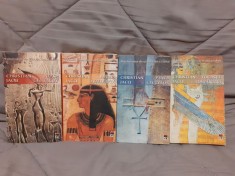 PIATRA LUMINII SERIE ROMANE DESPRE EGIPT-CHRISTIAN JACQ (4 VOL)
