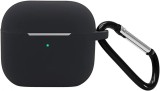 Husa de protectie pentru castile AirPods 3rd 2021 Satis, silicon, negru