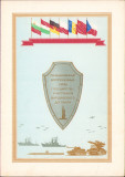 HST A1347 Diplomă 1977 Pactul de la Varșovia pentru ofițer rom&acirc;n