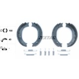 Textar Set saboti frana, frana de mana