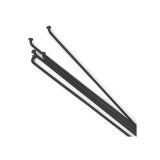Spita e-bike 13G din inox negru 242 mm, filet 2,34 mm, LEADER