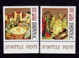 ✅ RO 2020 LP 2277 " Sfintele Pasti 2020 " serie cu tabs ❗ ( sus sau jos , poate diferi ! ) , MNH