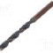 Burghiu pentru metal, 6.5mm, HSS, lungime 101mm, ALPEN-MAYKESTAG - 0062600650100