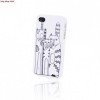 Husa Plastic Fancy Sony Xperia Z1 cu Model Cats, Protectie Premium, Calitate Superioara