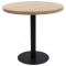 vidaXL Masă de bistro, maro deschis, 80 cm, MDF 286424