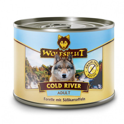 Konzerva WOLFSBLUT Cold River 200 g foto