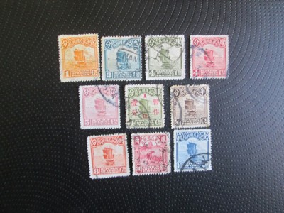 CHINA SERIE STAMPILATA=10 foto