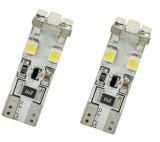 Becuri auto Vecta 12V T10 W2.1x9.5d 5W cu 8 leduri SMD 3528SMD Canbus , fara eroare in bord , alb Kft Auto