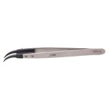 Cumpara ieftin Penseta antistatica cu varf indoit JeTech ETT-3, 130 mm