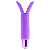Vibrator Silicone Fun Vibe, Mov, 12.5 cm