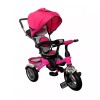 Tricicleta Copii Cu Pedale Si Maner De Impins Roz