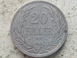 UNGARIA-20 FILLER 1893