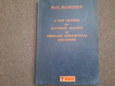 A new Method for accurate solving of ordinary differential equations Blumenfeld foto