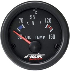 Manometru electric pentru temperatura uleiului Simoni Racing negru foto