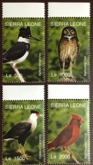 SIERRA LEONE 2004 FAUNA PASARI foto