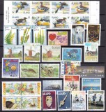 Aland - Finlanda 1984-2002 MI 1-213 lot serii complete MNH 6 poze