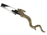 Brici Profesional Auriu Pentru Bărbierit Model Dragon