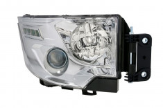 Far dreapta 2 LED H1 H7, electric cu LED Lumini zis, fundal crom RVI C, T dupa 2013 foto