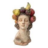 Cumpara ieftin Figurina Femeie ceramica multicolora 30x27x45 cm