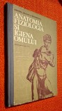 Anatomia, fiziologia si igiena omului - Manual clasa a VIII-a - Elisabeta Mandrusca, Peteanu, Barnea 1986, CARTONATA, ilustratii alb-negru si color, Alte materii, Clasa 8, Didactica Si Pedagogica