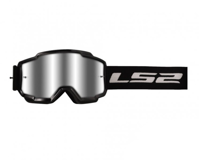 Ochelari cross/enduro/atv LS2, lentila oglinda, culoare negru Cod Produs: MX_NEW AK7202011012