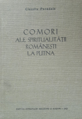 CLAUDIU PARADAIS - COMORI ALE SPIRITUALITATII ROMANESTI LA PUTNA, 1988 foto