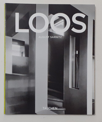 August Sarnitz - ADOLF LOOS - Album TASCHEN In Limba Romana (NECITIT) foto