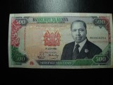 KENYA 500 SHILLINGI 1989