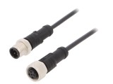 Cablu senzori automatizări M12-M12 1m
