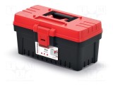 Ladă pentru unelte KISTENBERG EVO 360x193x186mm roșu-negru polimer
