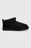 UGG Cizme de zapada din piele intoarsa Classic Ultra Mini