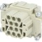 Conector mamă Han EE 10 PE, 16A