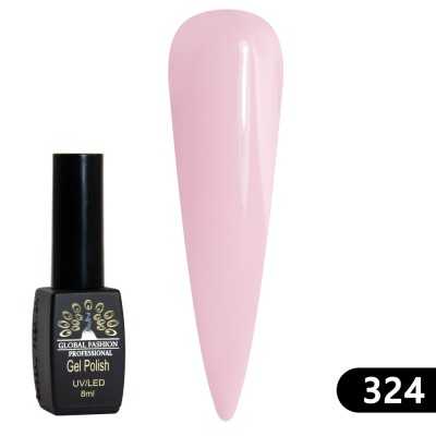 Oja semipermanenta Black Elite, Global Fashion 8 ml, 324 foto