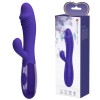 Vibrator Iepuras Snappy Youth, 30 Moduri Vibratii, Silicon, USB, Violet, 19 cm