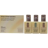 Set Trio, Clinique, Dramatically Different Face Care, Fără parabeni, Hidratant, Zi &amp; Noapte, Gel, Pentru față, 3 buc, 125 ml