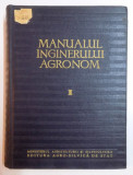 MANUALUL INGINERULUI AGRONOM , VOL II , 1959