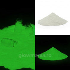 Pigment fosforescent verde baza de apa foto