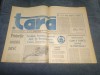 ZIARUL TARA 21 27 SEPTEMBRIE 1992