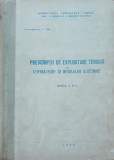 PRESCRIPTII DE EXPLOATARE TEHNICA A CENTRALELOR SI STATIILOR ELECTRICE - 1960