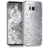 Husa pentru Samsung Galaxy S8, Silicon, Silver, 40980.35, Argintiu, Carcasa, Kwmobile