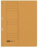 DOSAR CU CAPSE ELBA SMART EYELET A4 1/2, CARTON MANILA 250G/MP, CULOARE GALBEN