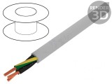 Cablu Pro-Met neecranat 50m 3G0,5mm2