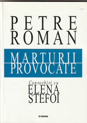 PETRE ROMAN - MARTURII PROVOCATE ( CONVORBIRI CU ELENA STEFOI ) foto